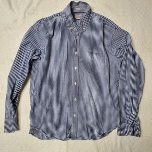 J. Crew Men's Plaid Slim Fit Casual Button Down Shirt